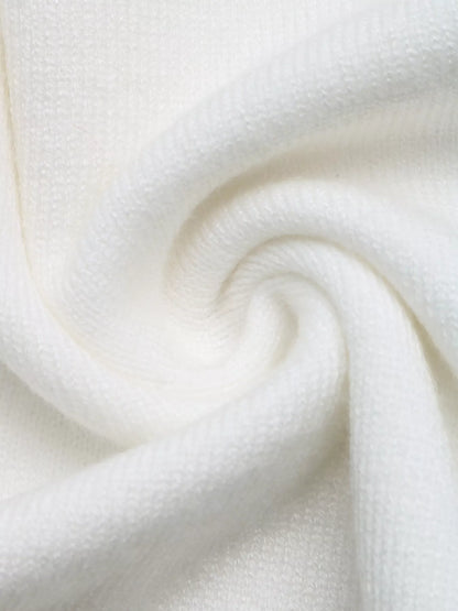 Bow-Embellished Lace-Trim Sweater — AREVONNE product view 15