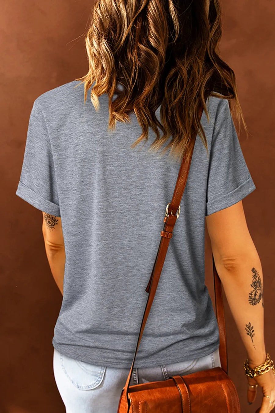 Bow Graphic Crew-Neck T-Shirt