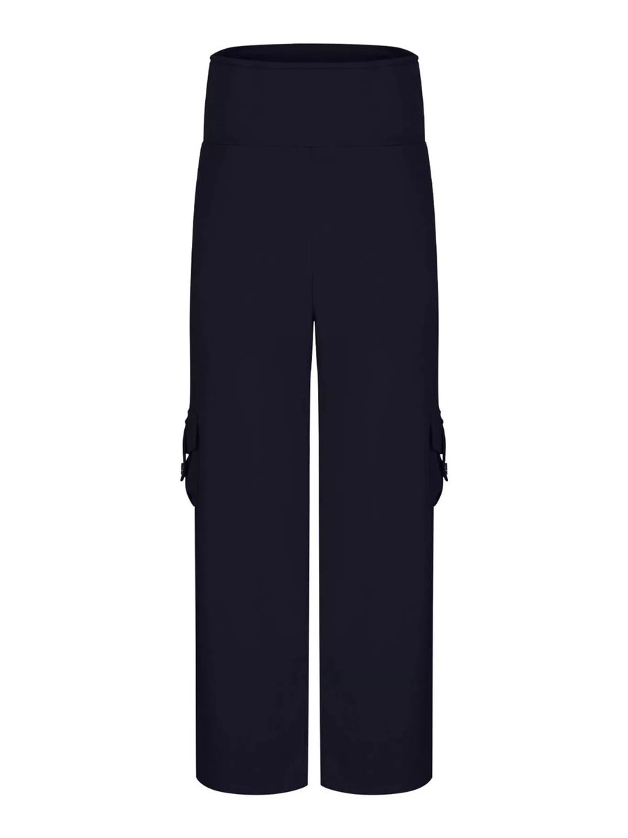 Pocketed High-Waist Active Pants